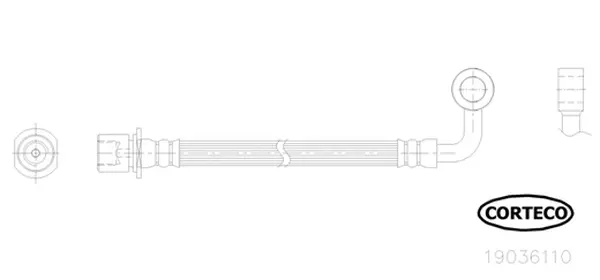 Brake Hose (19036110)