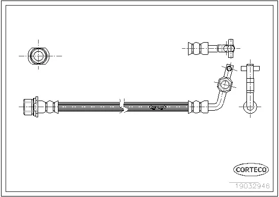 Brake Hose (19032946)