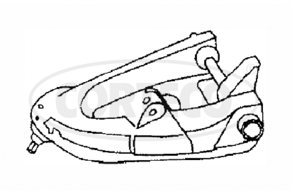 Control/Trailing Arm, wheel suspension (49397183)