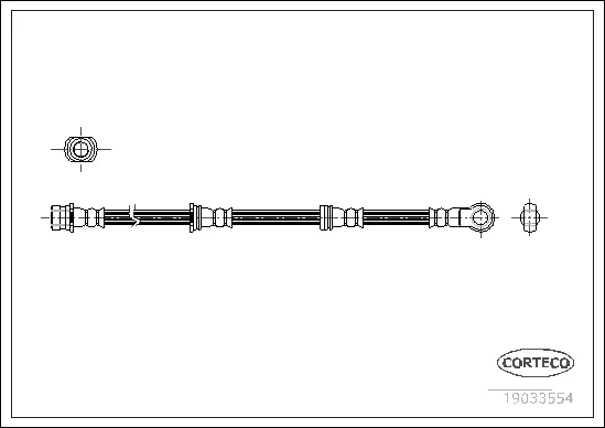 Brake Hose (19033554)