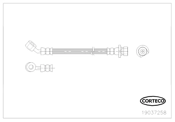 Brake Hose (19037258)