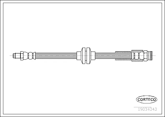 Brake Hose (19034343)