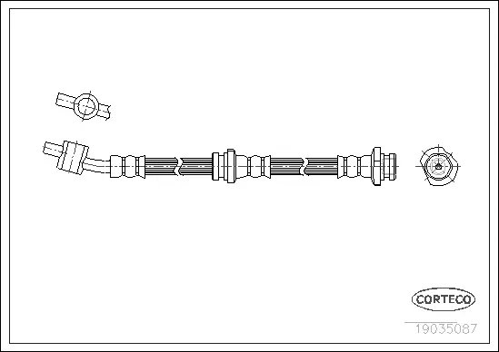 Brake Hose (19035087)