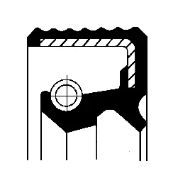 Shaft Seal, wheel hub (01017096B)