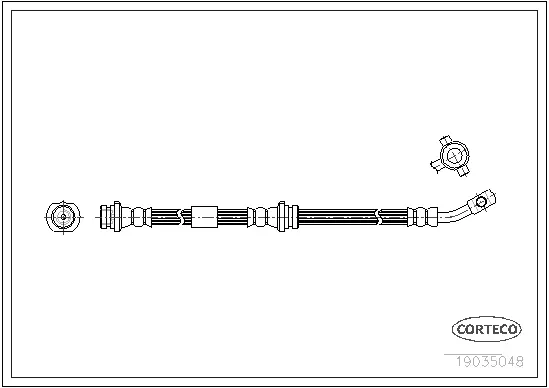 Brake Hose (19035048)