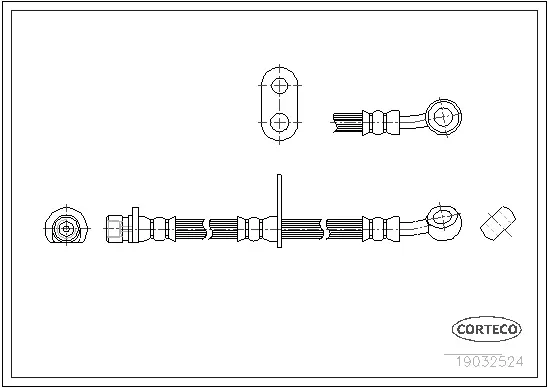Brake Hose (19032524)