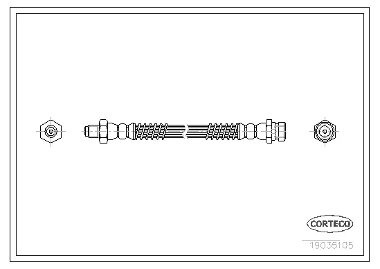 Brake Hose (19035105)