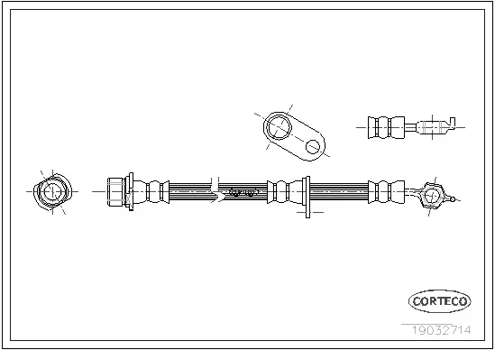 Brake Hose (19032714)