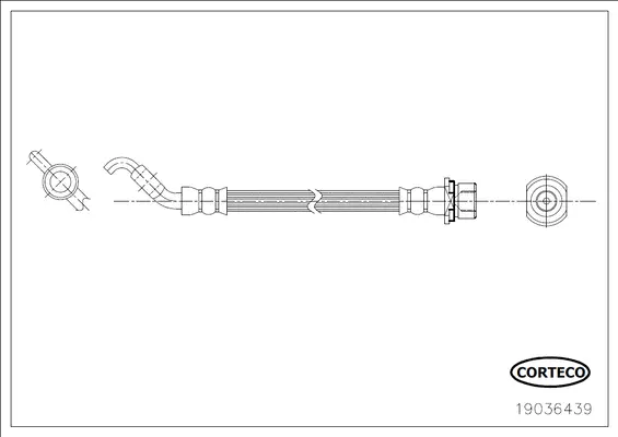 Brake Hose (19036439)