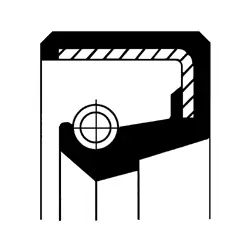 Shaft Seal, manual transmission (12010879B)