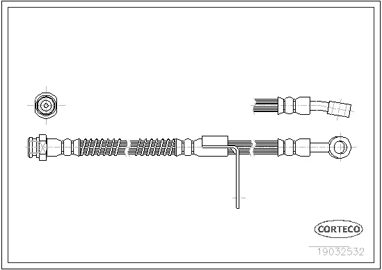 Brake Hose (19032532)