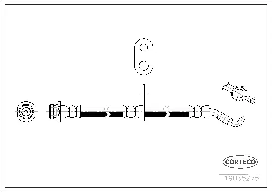Brake Hose (19035275)
