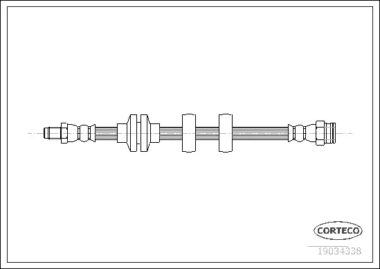 Brake Hose (19034338)