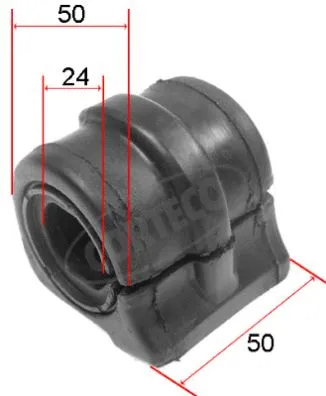 Mounting, stabiliser bar (80000104)