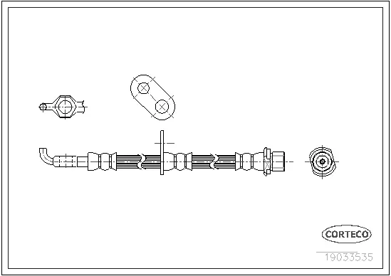 Brake Hose (19033535)