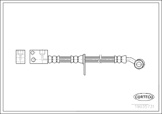 Brake Hose (19035731)