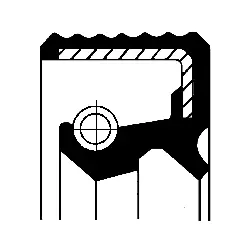 Shaft Seal, manual transmission (07016380B)