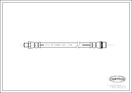 Brake Hose (19018502)