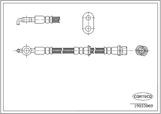 Brake Hose (19033069)