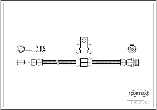 Brake Hose (19032767)