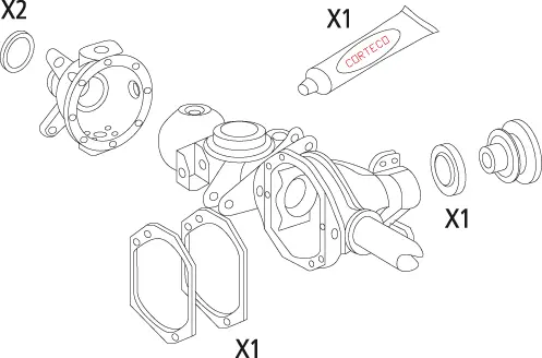 Gasket Set, differential (19535844)