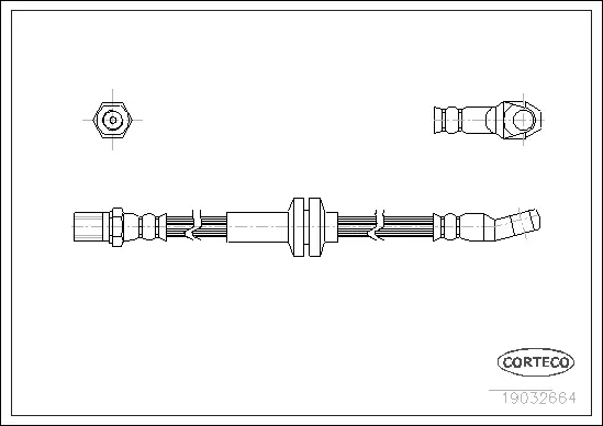 Brake Hose (19032664)
