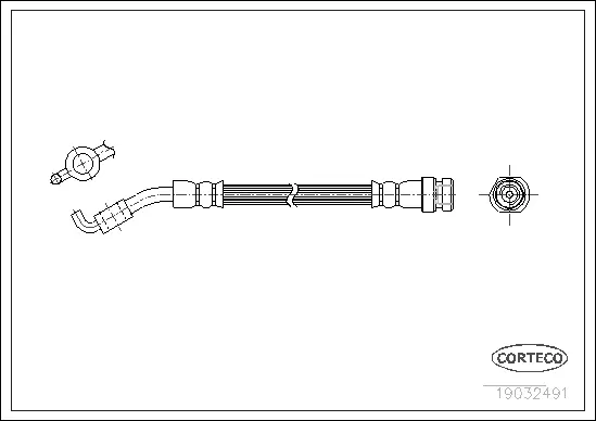 Brake Hose (19032491)