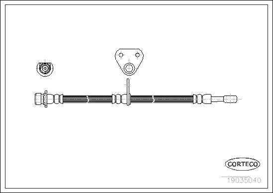Brake Hose (19035040)