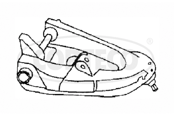 Control/Trailing Arm, wheel suspension (49397184)