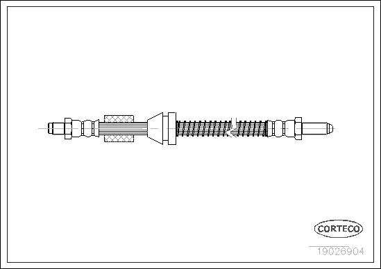 Brake Hose (19026904)