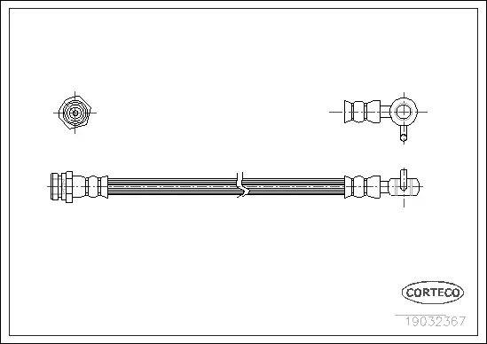 Brake Hose (19032367)