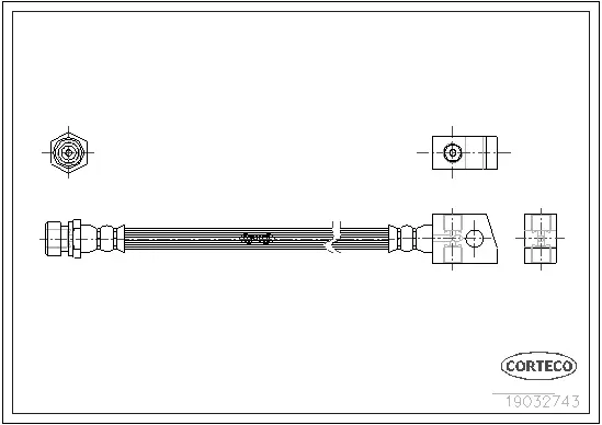 Brake Hose (19032743)