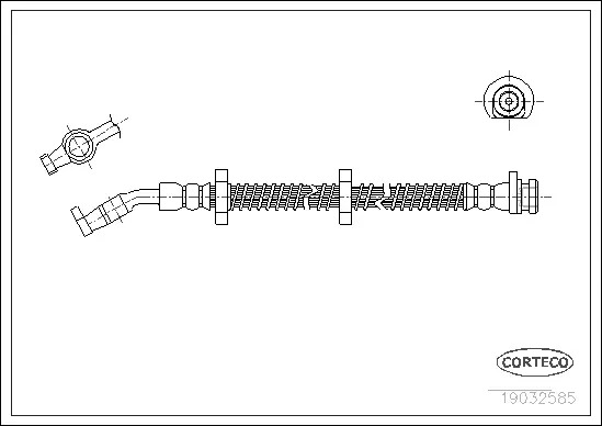 Brake Hose (19032585)