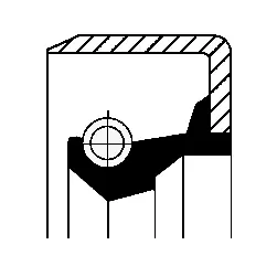 Shaft Seal, manual transmission (12001623B)
