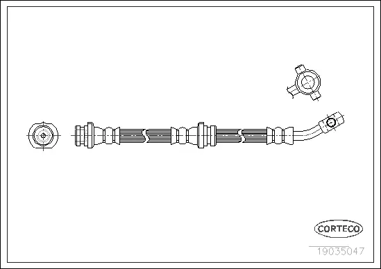 Brake Hose (19035047)