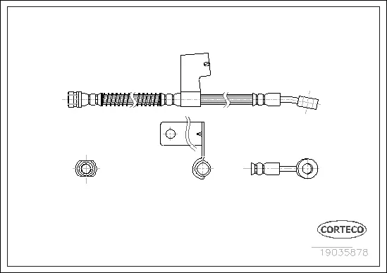 Brake Hose (19035878)