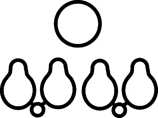 Gasket, intake manifold (023244H)