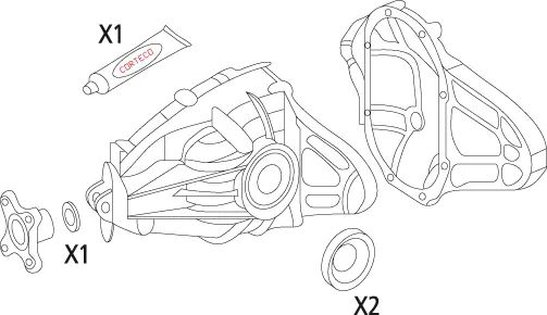 Gasket Set, differential (19535935)
