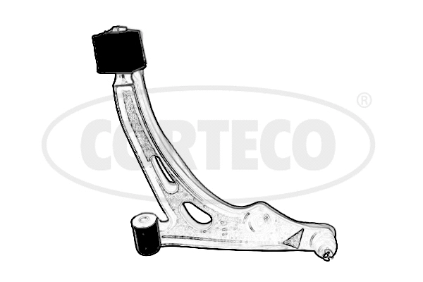 Control/Trailing Arm, wheel suspension (49399431)