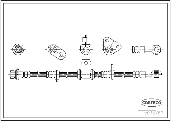 Brake Hose (19032769)
