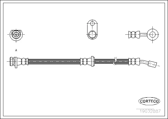 Brake Hose (19032887)