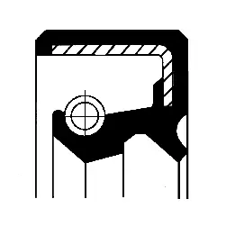 Shaft Seal, wheel hub (19016619B)
