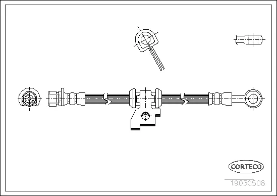 Brake Hose (19030508)