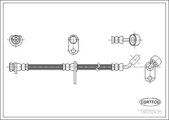 Brake Hose (19032435)
