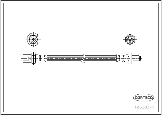 Brake Hose (19030341)