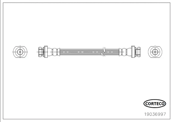 Brake Hose (19036997)