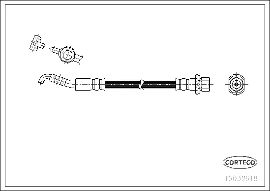 Brake Hose (19032918)