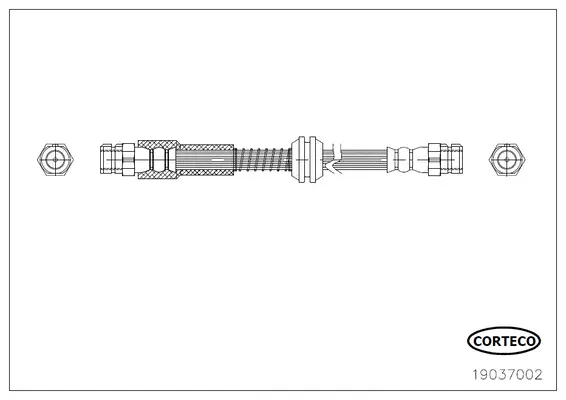 Brake Hose (19037002)