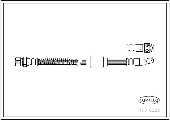 Brake Hose (19018200)