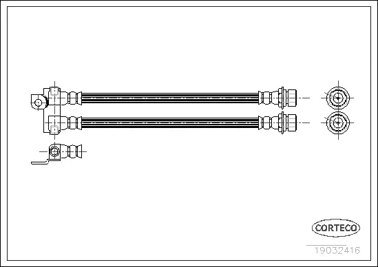 Brake Hose (19032416)